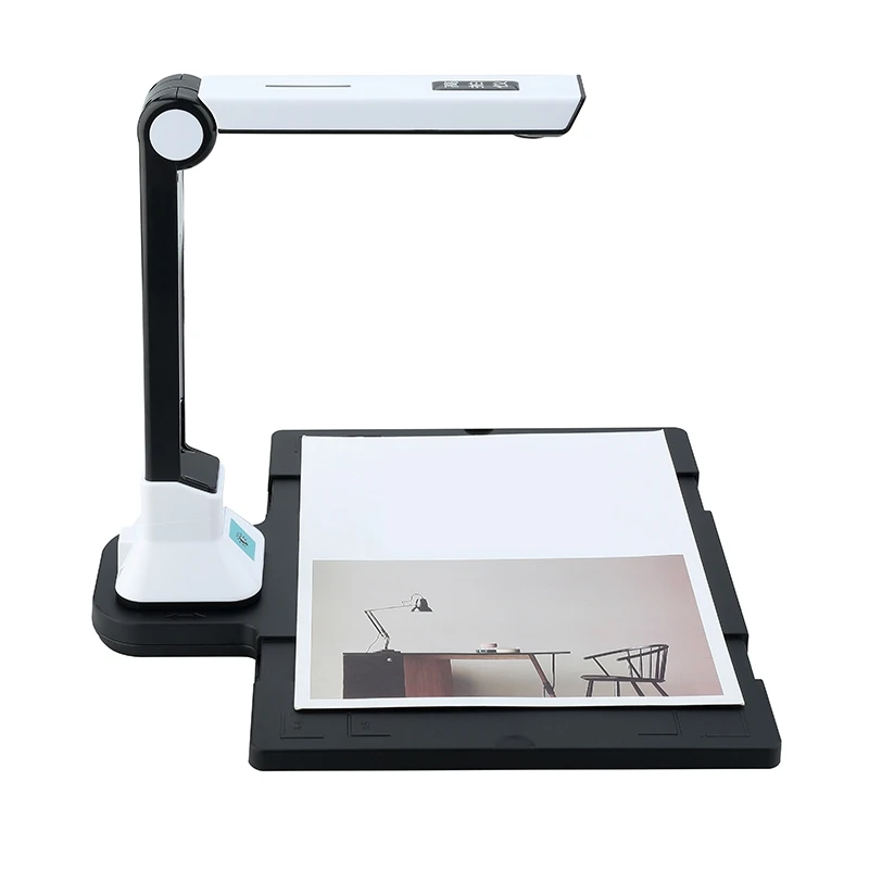 

BK50 Document Camera Portable 10 Million Pixels High Definition Scanner Capture Size A4 for File Support 7 Languages