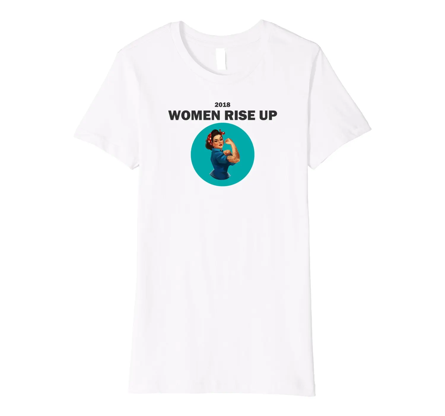 Женская футболка на подъеме. Знаковые женских Рози Клепальщик для девочек