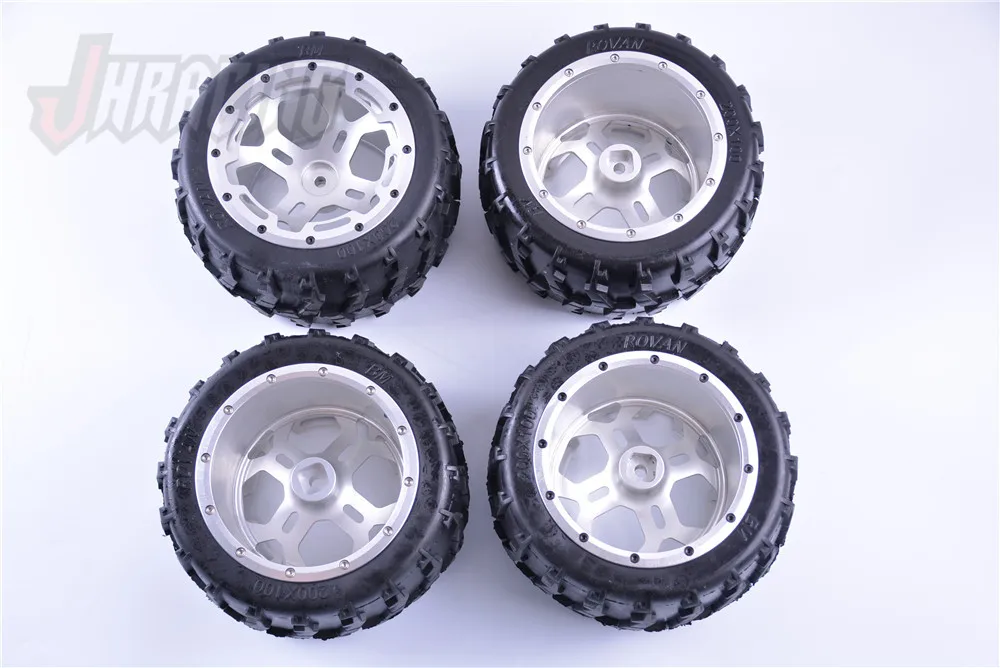 Обработка на станке с ЧПУ колесные диски из алюминиевого сплава в сборе для 1/5 ROFUN