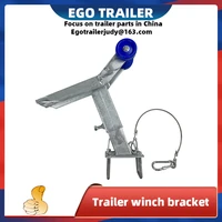 ego trailer winch bracket post boat trailer bow roller trailer parts for 5070 pipe