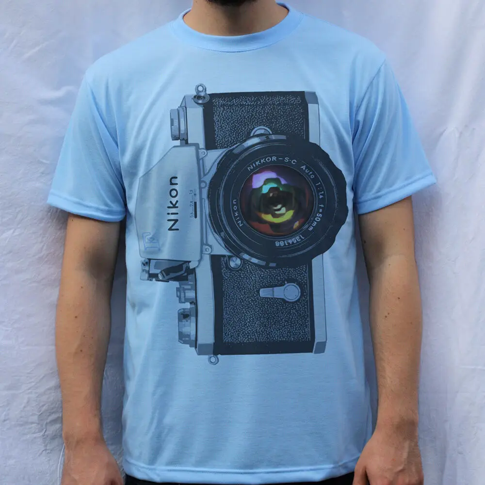 Дизайнерская футболка для камеры Nikon F | Мужская одежда