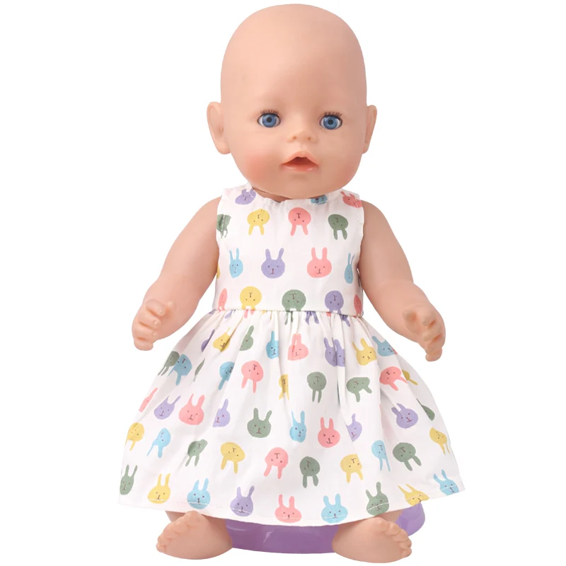 Кукольный Костюм Русалки для новорожденных размер 18 дюймов 43 см черного цвета