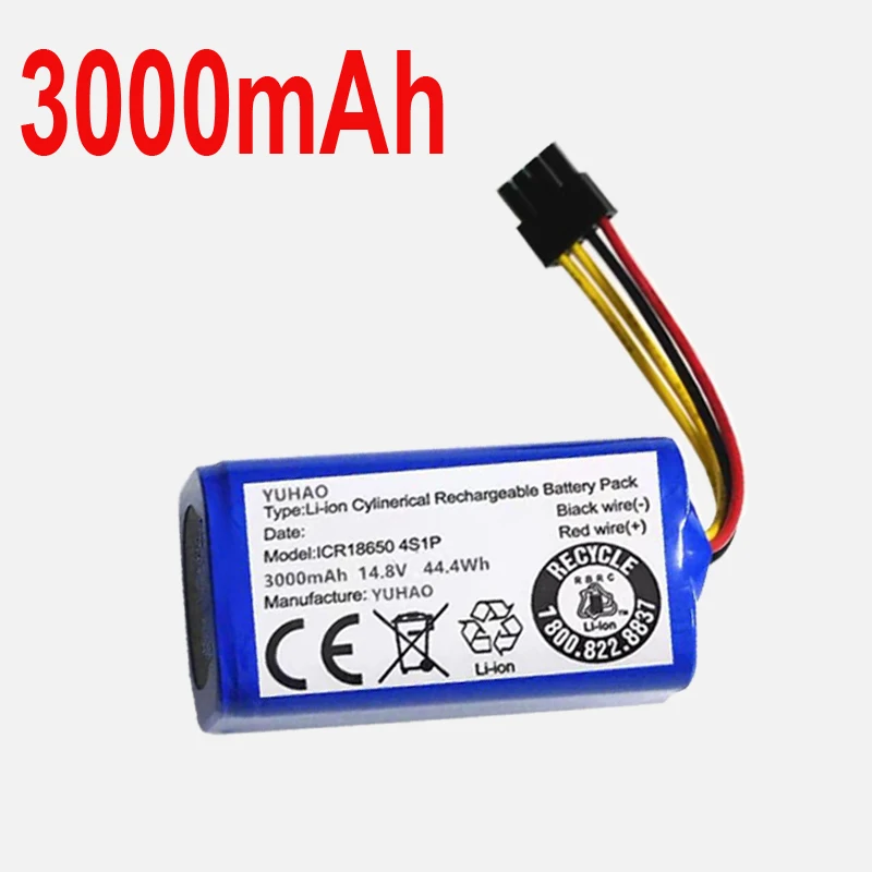 Аккумулятор для робота пылесоса Proscenic COCO Smart 14 8 T 3000 P1S P2S Jazz Kaka литий ионный 780 в 790