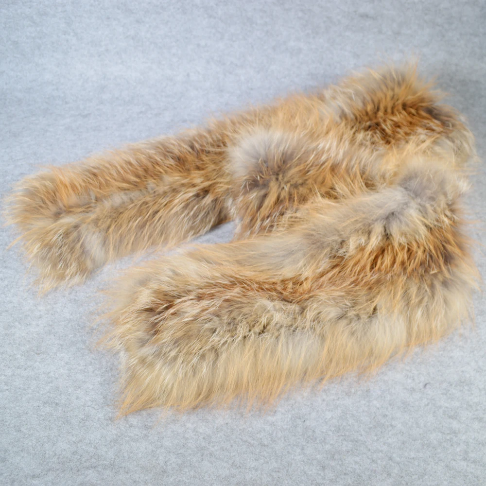 2021 длинные Стиль хорошего качества Для женщин натуральным лисьим мехом шарф