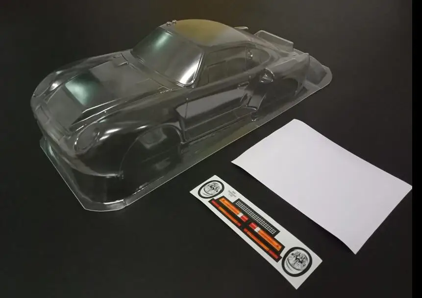 wheelbase 210mm 1/10 RC автомобиль прозрачный ПВХ корпус 190 мм pPorsche 911 или S15 w/наклейки на дороге дрейф YokomoTouring Tamiya HPI Kyosho HSP Redcat FS ACME - Цвет: wheelbase 210mm