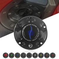 motorcycle accessories cnc aluminum fuel gas tank cap quick release cover keyless for ducati monster 1100 696 795 796