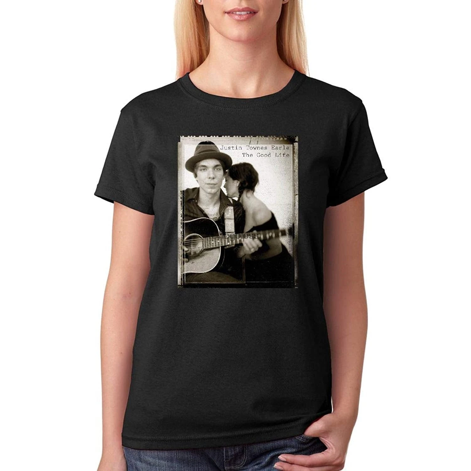 Футболка с коротким рукавом для мужчин и женщин классическая черная рубашка