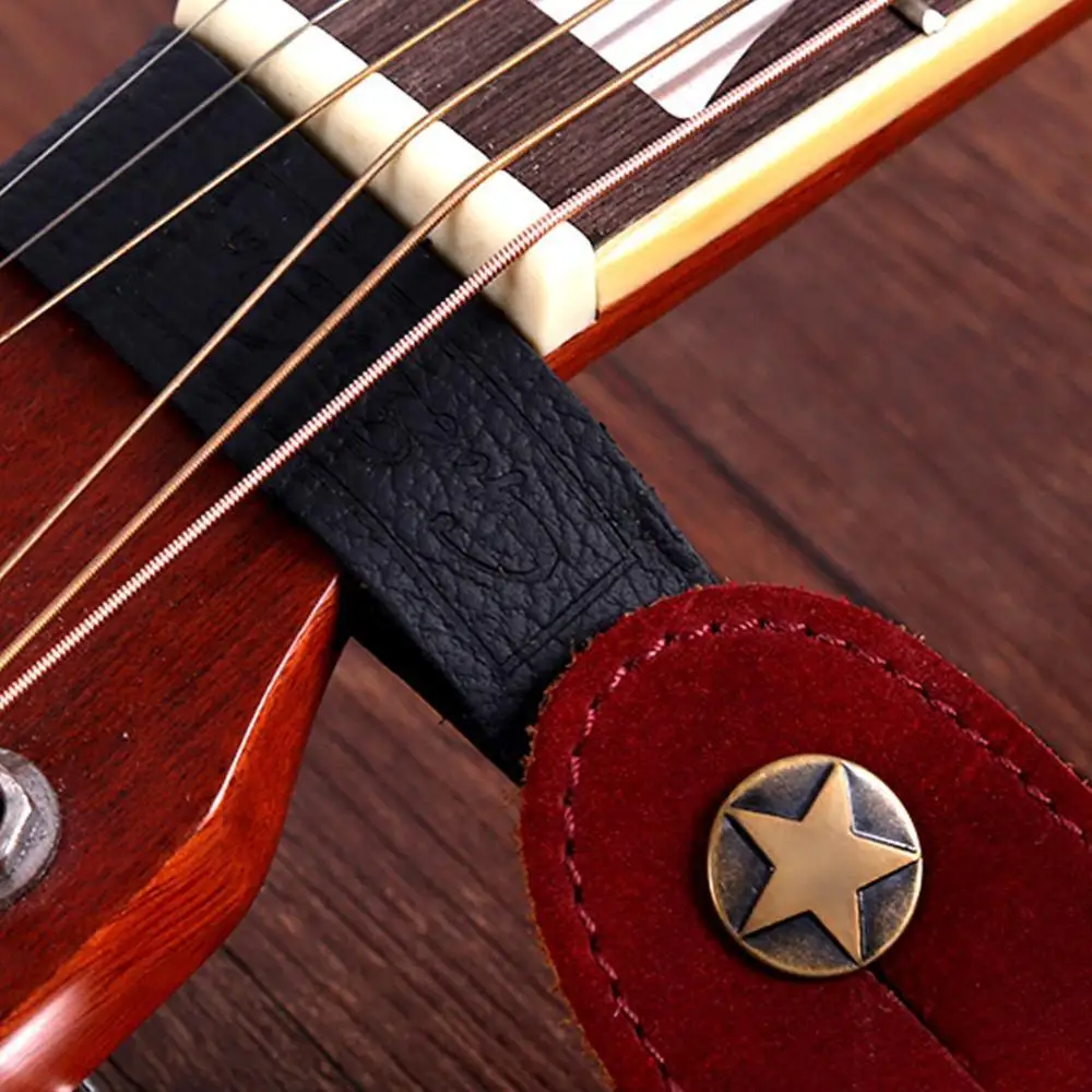

Durable Leather Guitar Strap Holder Button Safe Lock Fastener with Metal For Acoustic Electric Classic Guitar Accessories S L8T7
