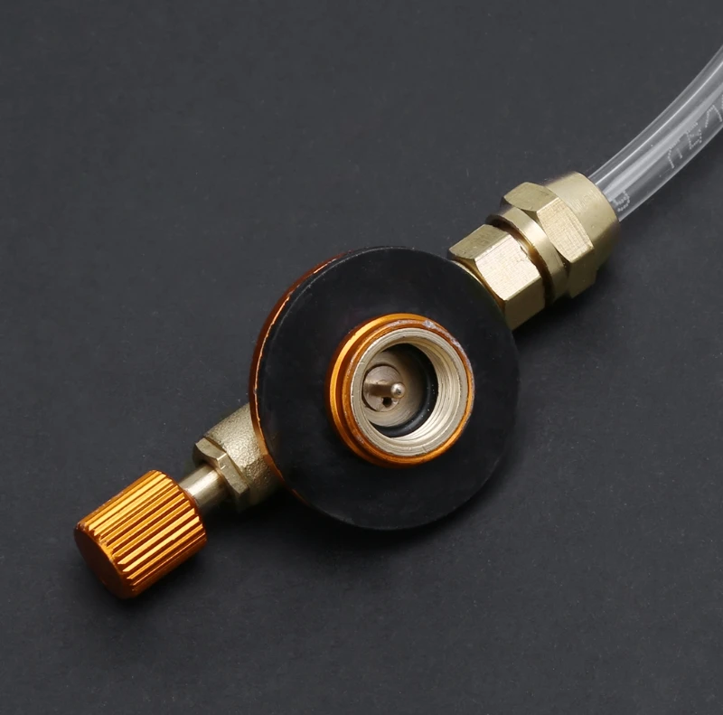 

Outdoor Camping Propane Refill Adapter Gas Flat Cylinder Tank Coupler Adapter