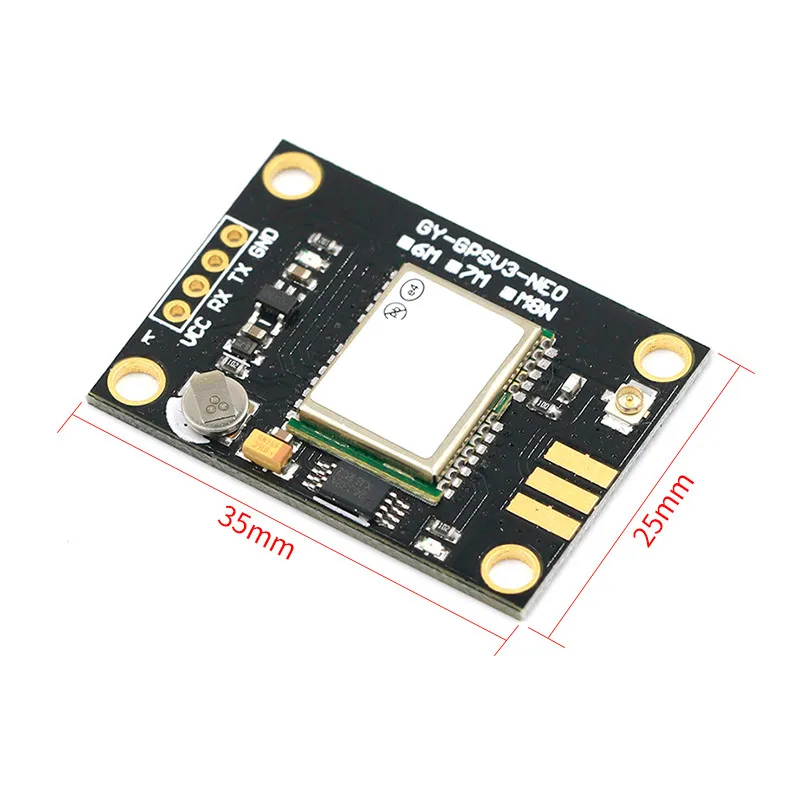 NEO-6M GPS Module GY-GPS6MV2 NEO6MV2 Buit-in EEPROM APM2.5 Antenna RS232 TTL Board for Arduino Flight Control 3V-5V Good