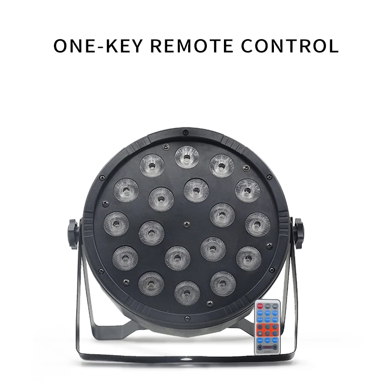 6 шт./лот 18x12 Вт светодиодные прожекторы Par RGBW 4 в 1 18*12 Led DMX512 Освещение для дискотек