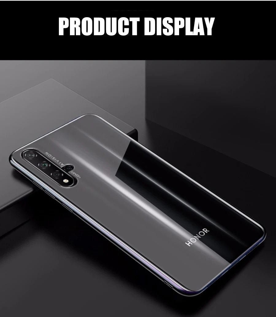 Мягкий прозрачный чехол из ТПУ для huawei P30 Pro Lite силиконовый чехол для huawei Honor 20 9X P20 Nova 5 Pro View 20 прозрачный чехол