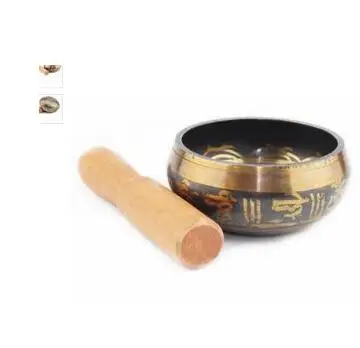 Декоративная медная чаша диаметром 80 мм чакра ручной работы гималайской медной