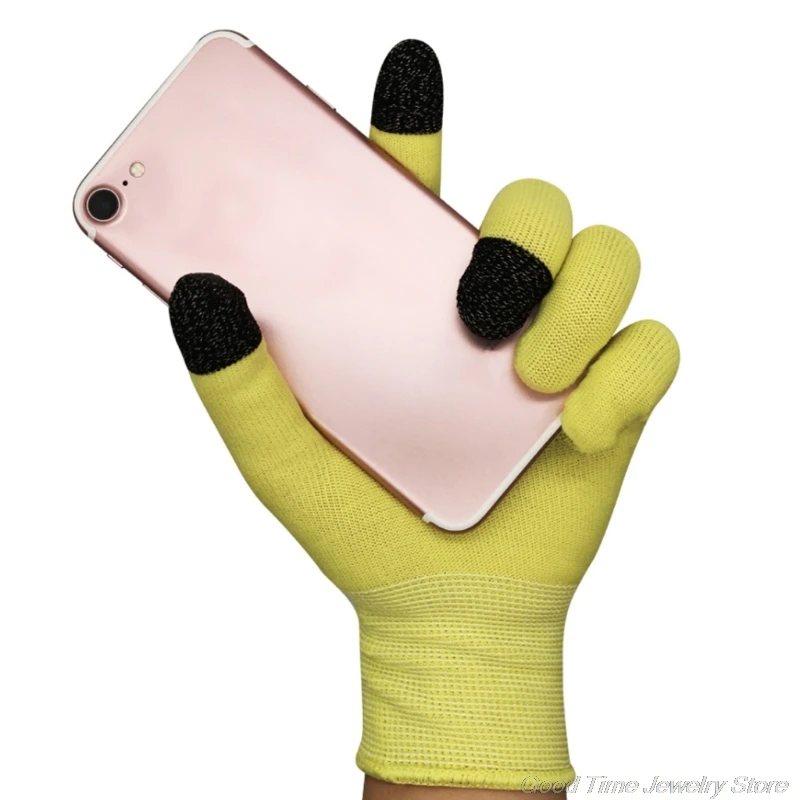 

Men Women Winter Warm Touch Screen Gaming Gloves Breathable Sweat-Proof Non-Slip Driving Stretchy Full Finger Mittens A20 21