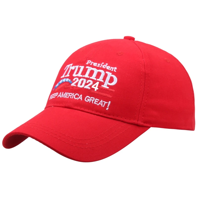

2024 Stylish Donald Trump Cap USA Baseball Caps Keep America Great Snapback President Hat Embroidery Fashion Unisex Sunshade Hat