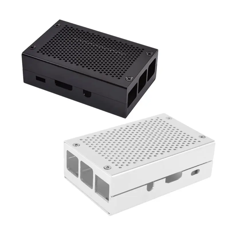 

Чехол из алюминиевого сплава, металлический корпус для Raspberry Pi 3 Model B Pi 2 B / B +