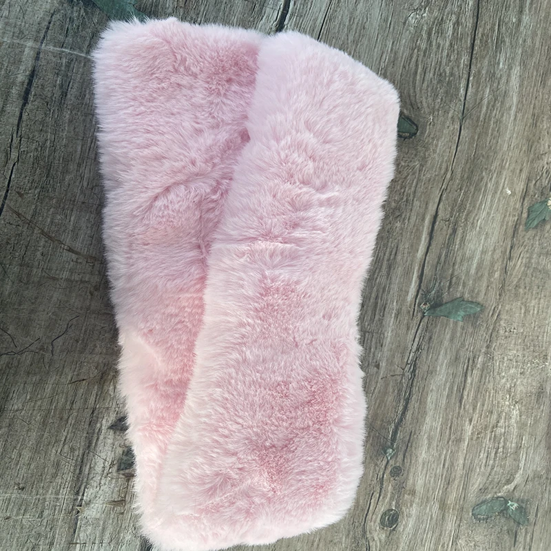 Fashion imitation rabbit fur scarf winter 2019 new cute children autumn and princess baby foreign warm kids child |