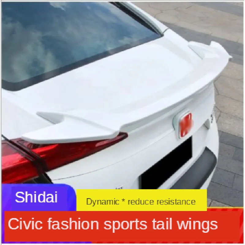 

For Honda's 10th generation Civic spoiler civic 10-2016-2020 wing four door tail
