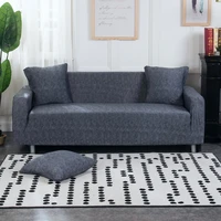 dark gray bed chair sofa cover elastic stretch sofa covers for living room couch chair sofa protector slipcover 1234 seater