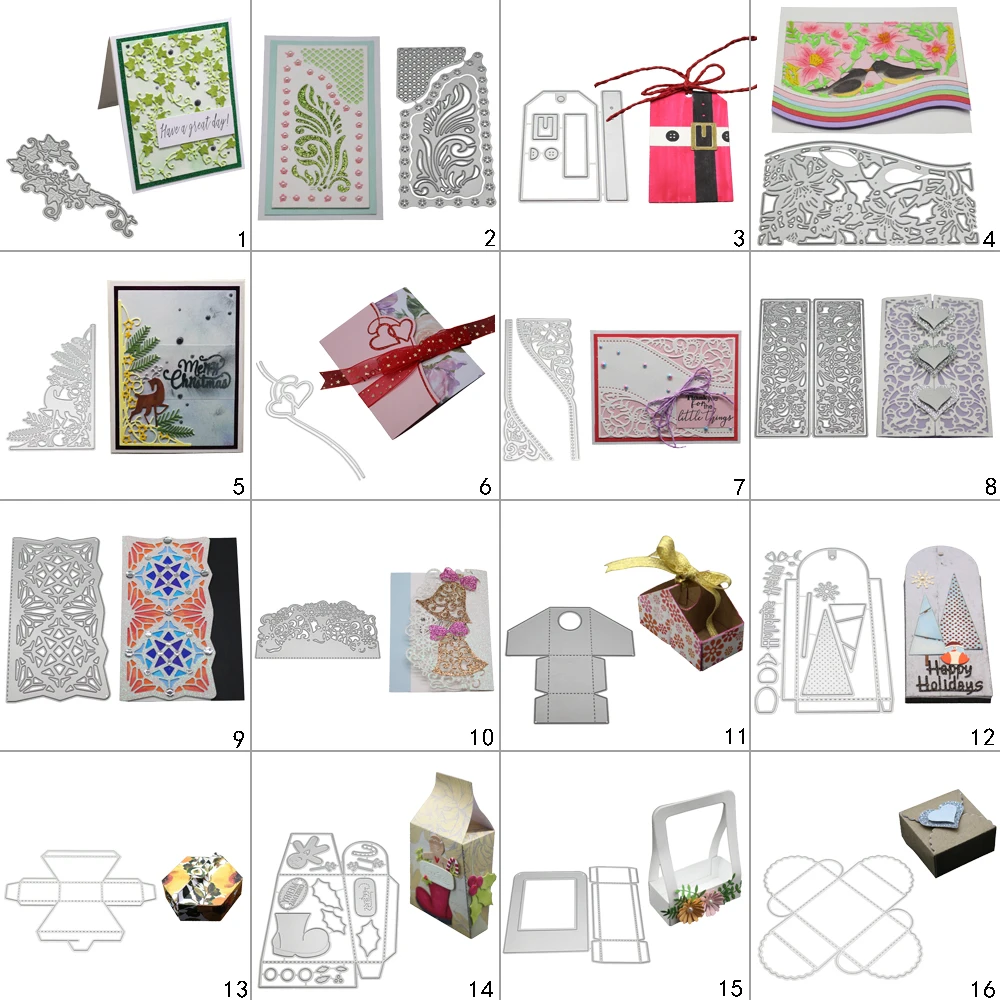 DIY кружевная лоза Вырубные штампы металлический трафарет скрапбук карта альбом