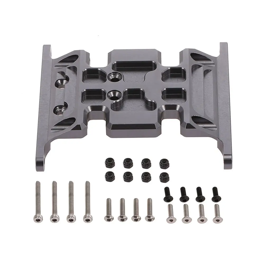 

Transmission Mount Anodized Alumina Parts Aluminum Alloy Gearbox Bottom Plate For Axial Scx10 Accessories