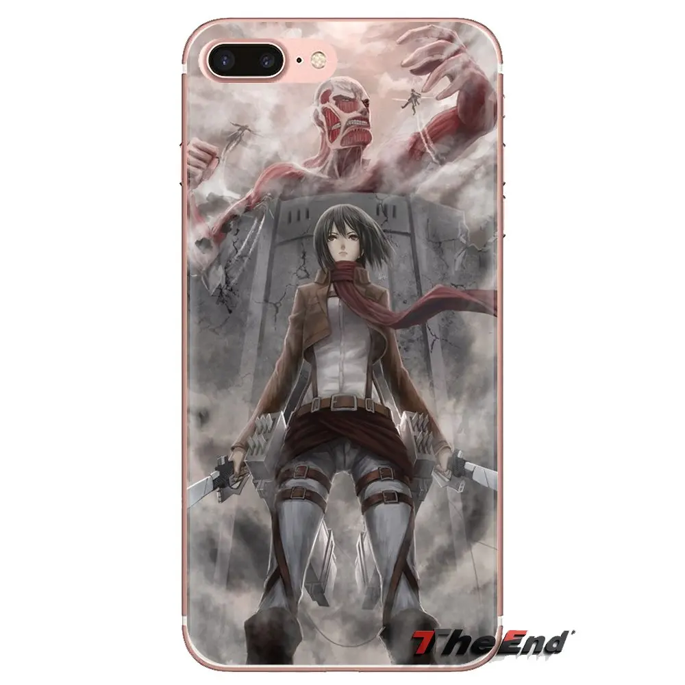 Популярная атака на титанов для samsung Galaxy S2 S3 S4 S5 MINI S6 S7 edge S8 S9 Plus Note 2 3 4 5 8 Coque Fundas