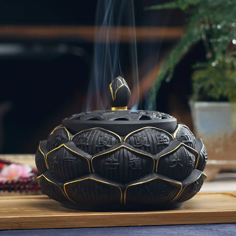 

Большая курильница для комаров из сандалового дерева в стиле ретро