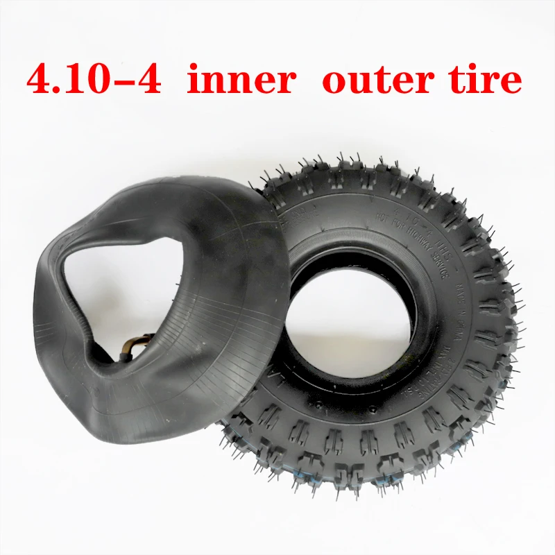 

4.10/3.50-4 410/350-4 ATV Quad Go Kart 47cc 49cc Chunky 4.10-4 Tire inner tube Fit All Models 3.50-4 4" tire