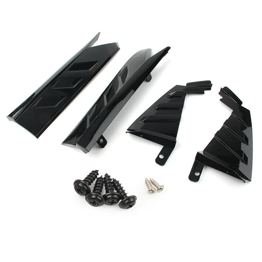 

Rear Bumper Side Cover Trim For Honda Accord 10th 2018 2019 AKASAKA Silver/Black/White Diffuser Guard Piece Corner Splitter Lip
