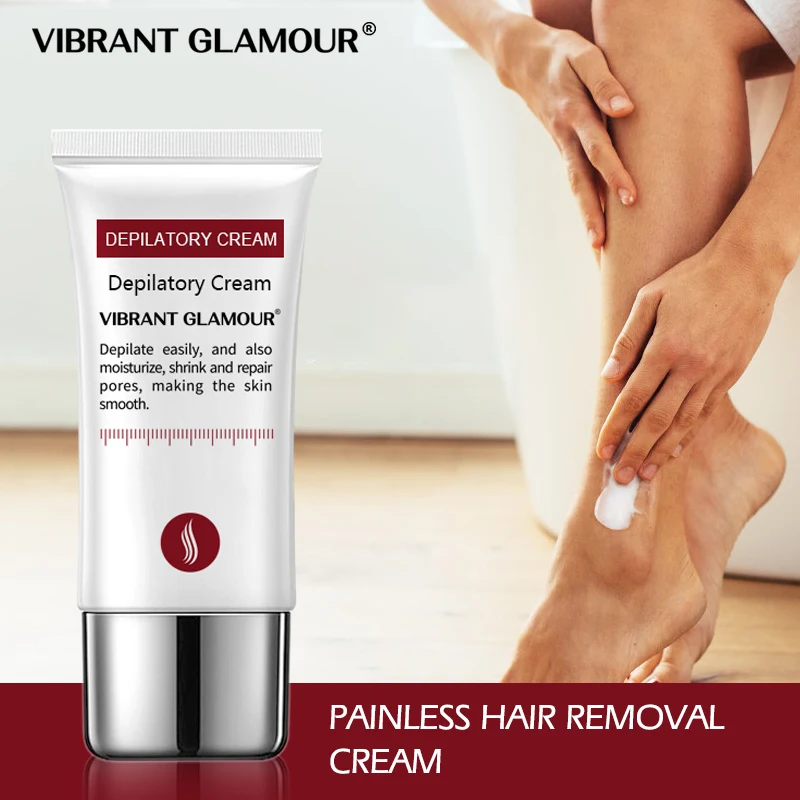 Яркий гламурный крем для удаления волос безболезненный подмышек ног рук