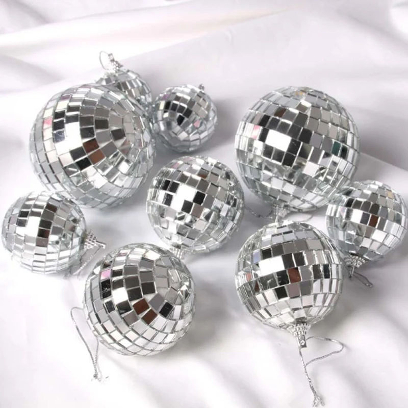 2-30 см espejo vidrio bola Пастельное украшение reflectante Laser Decoration del hogar | Дом и сад