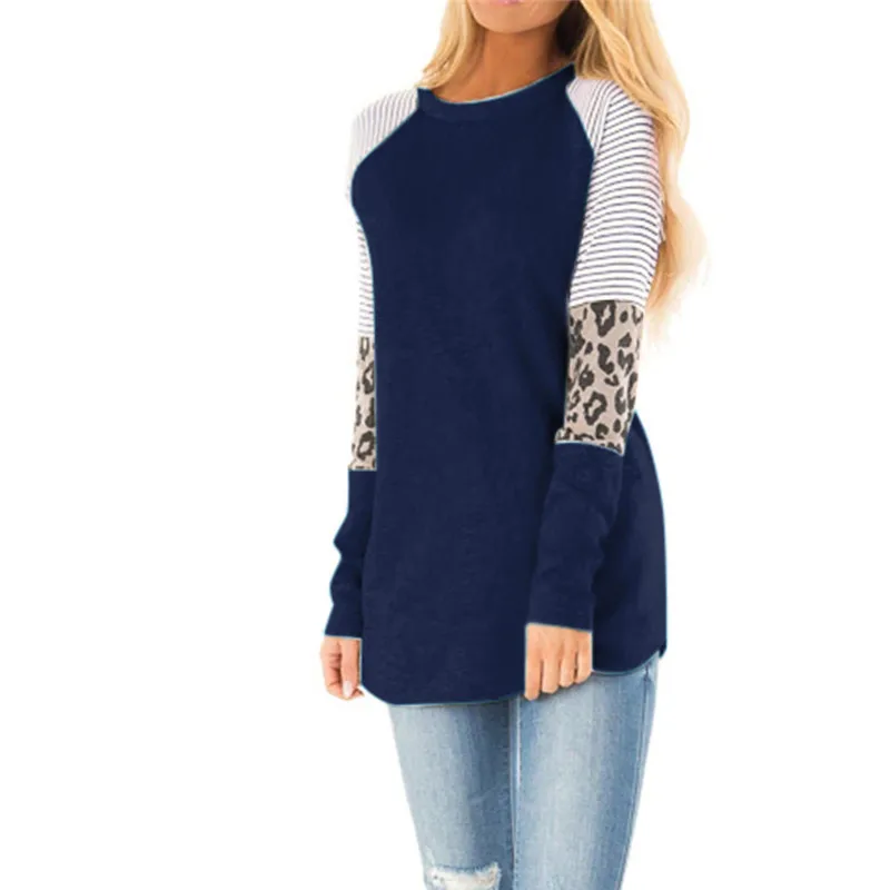 Женская футболка с длинным рукавом женские топы весенне-осенняя женская