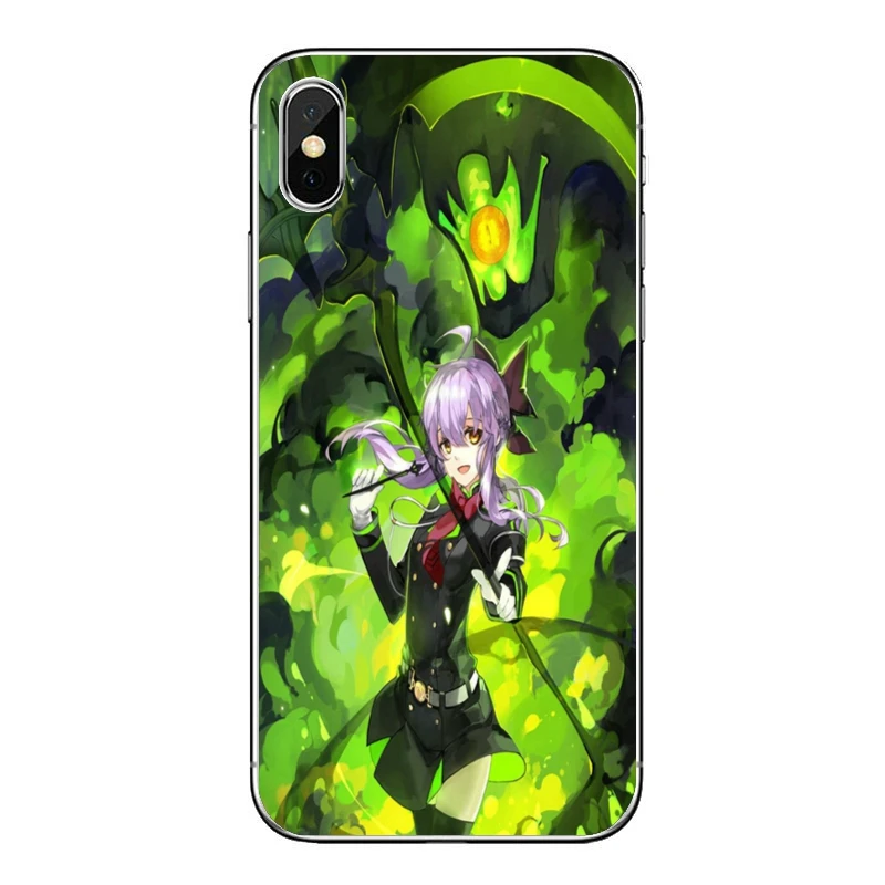 Чехол с аниме Hiiragi Shinoa Seraph of the end для Xiaomi Mi 11 Note 10 10T 9 9T 8 Pro A2 Lite A3 A1 Poco F1 F2 M3 X3 NFC |