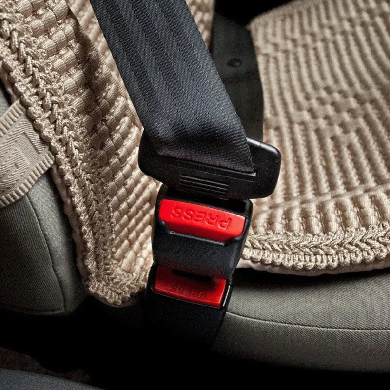 

1Pc Car Seat Belt Clip Extender Safety Seatbelt Lock Buckle Plug Thick Insert Socket