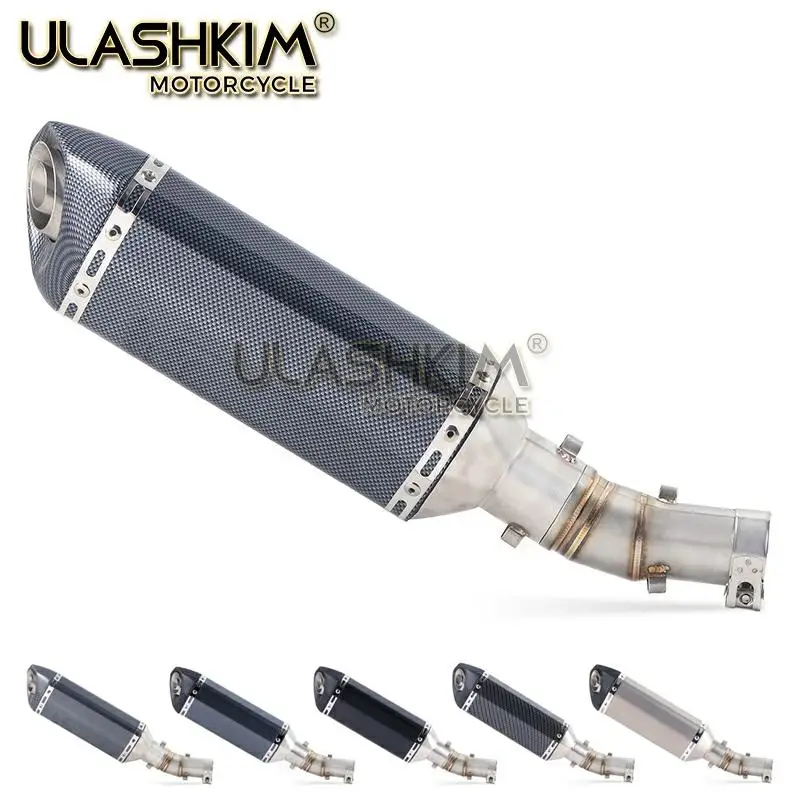 ER 6N 6F глушитель для мотоцикла средняя труба полная система слипоны kawasaki ER6N ER6F