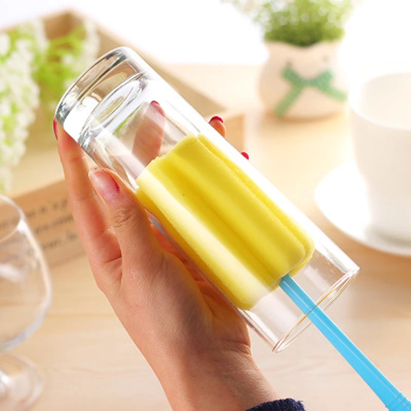 1 шт. Съемная Бутылка Для Воды термос чистящие инструменты губка для бокалов