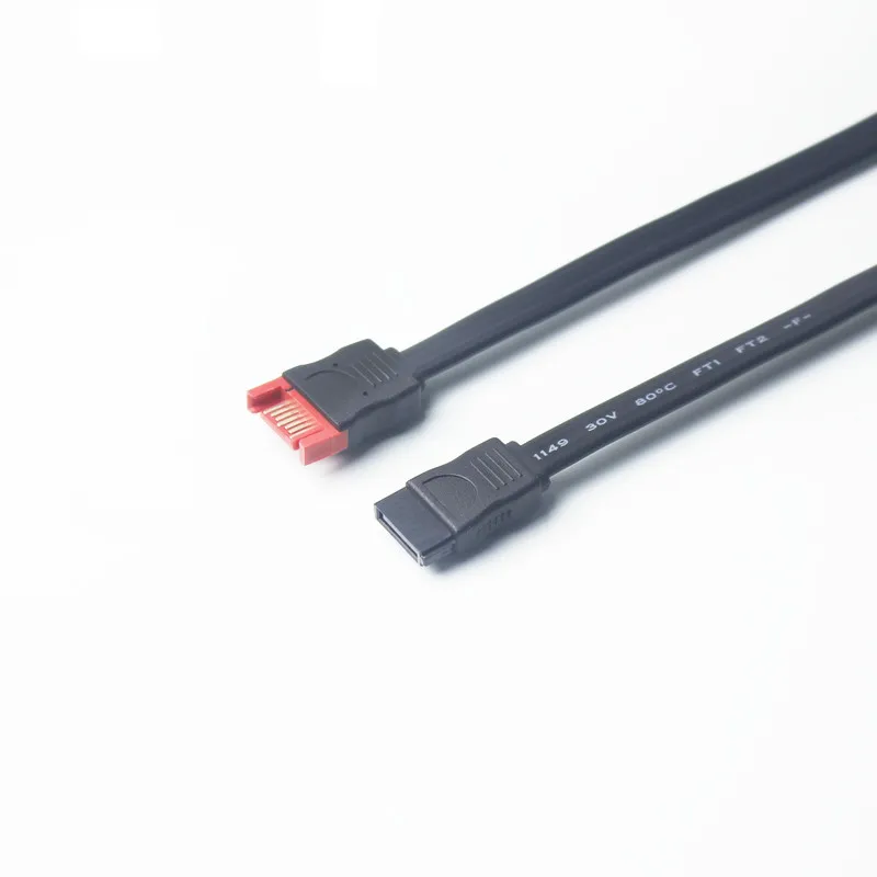 SATA 2 II кабель удлинитель 7pin папа мама кабели для передачи данных 30 см/1 фут/12 дюймов
