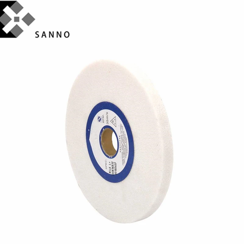 175 мм шлифовальный круг белый оксид алюминия камень круглый блок с отверстием 32 WA