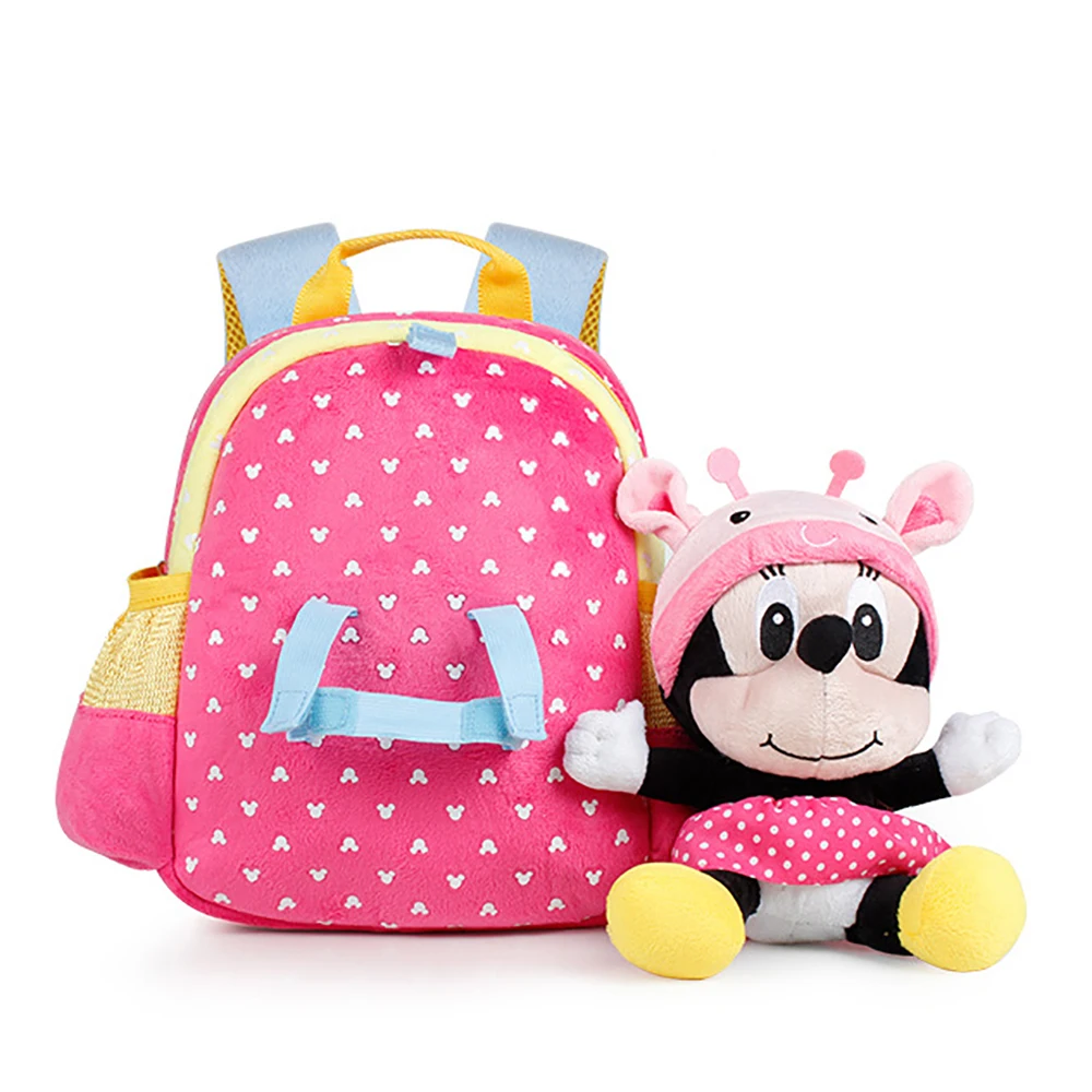 Детские школьные портфели Disney для мальчиков и девочек мультяшный рюкзак малышей