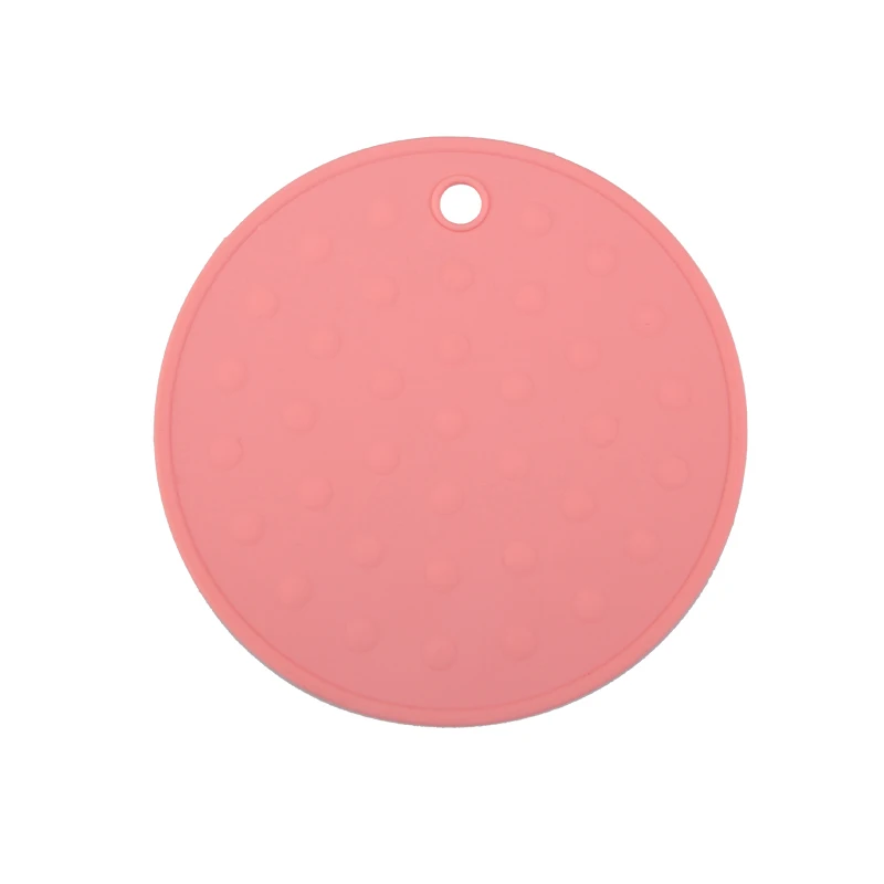 Горячая подставка круглая искусственная Нескользящая изоляция коврик для чашки