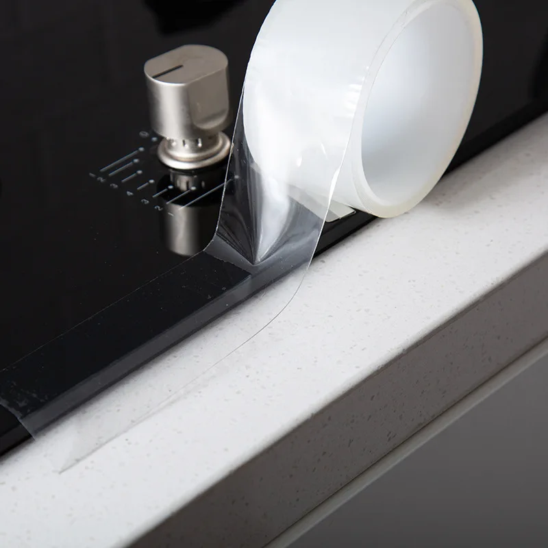 Двухсторонняя лента 1 м/3 м/5 м прозрачная бесследная нано-Гелевая