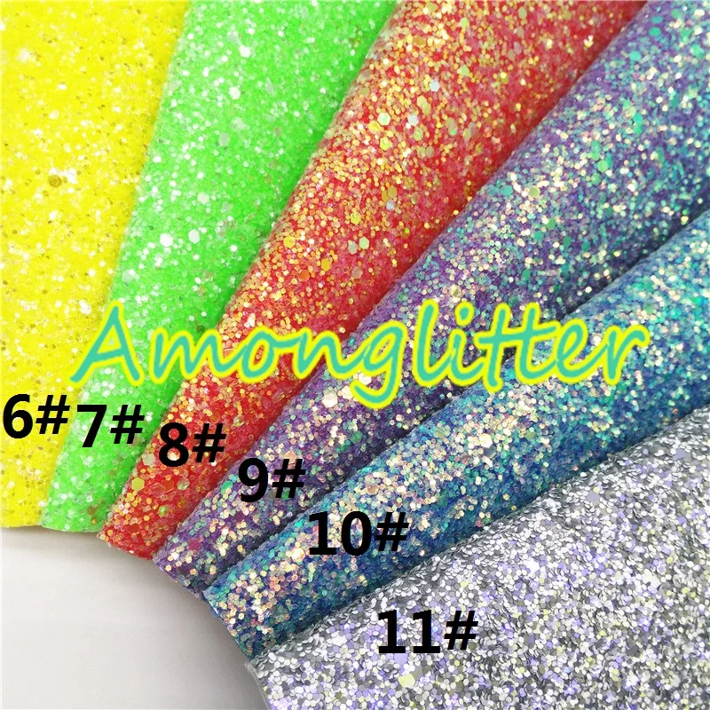 Amonglitter хрустальные блестящие кожаные тканевые листы блестящая ткань для