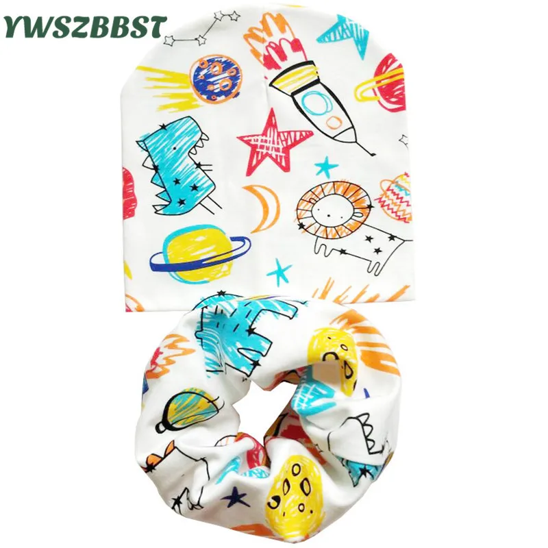 Новая модная осенне зимняя хлопковая шапка для детей мальчиков и девочек