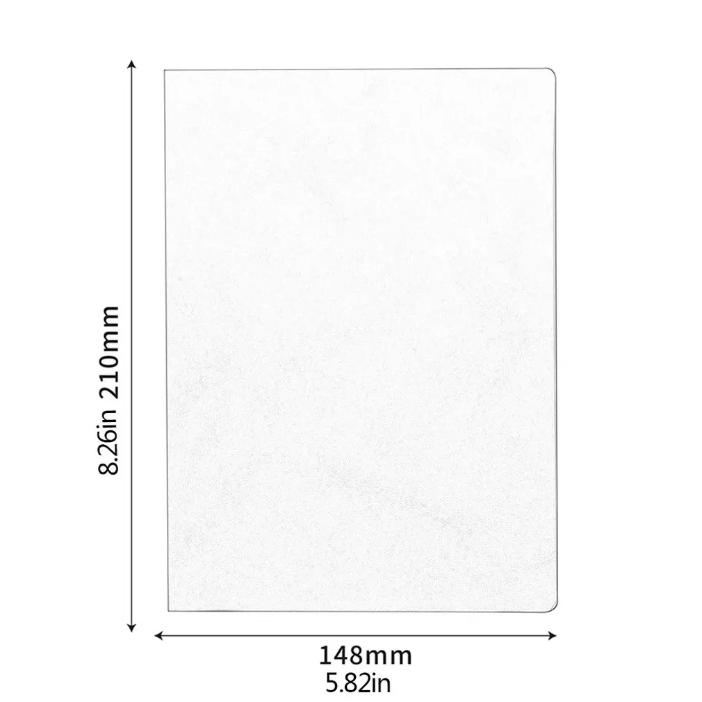 

A5 Soft Leathe Cover Notepad Cute Planner Agenda 2020 Week Planner Travelers Daily Office Business Travel Notepad