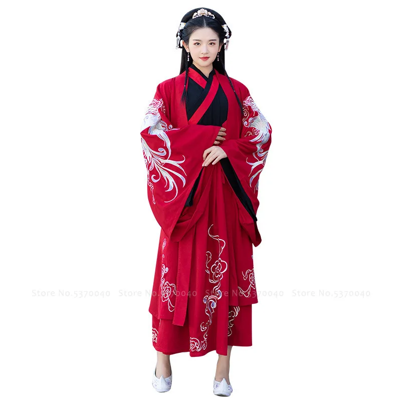 Традиционный китайский женский и мужской свадебный костюм Hanfu Tang старинный