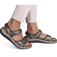 women summer wedges non slip beach open toe breathable soft bottom sandals sport style casual shoes sandalia