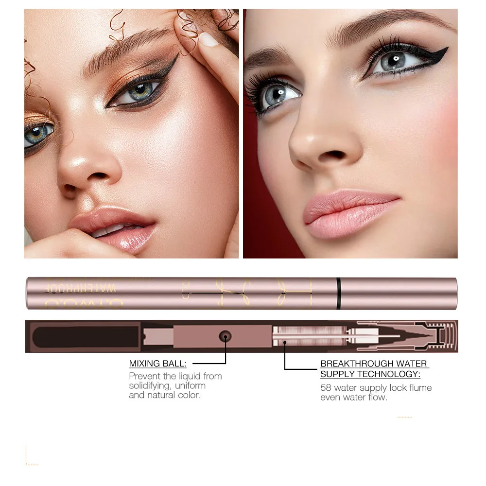 Новинка профессиональная водостойкая жидкая подводка для глаз красота кошачий