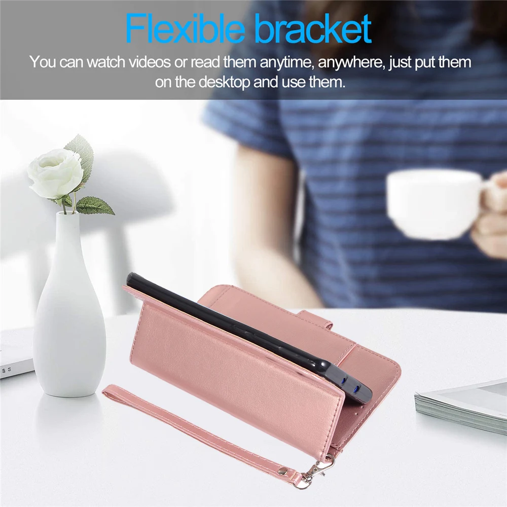 luxury zipper wallet p40lite flip leather case for huawei p40 p30 p20 mate 10 20 pro lite p30pro magnetic card phone bags cover free global shipping