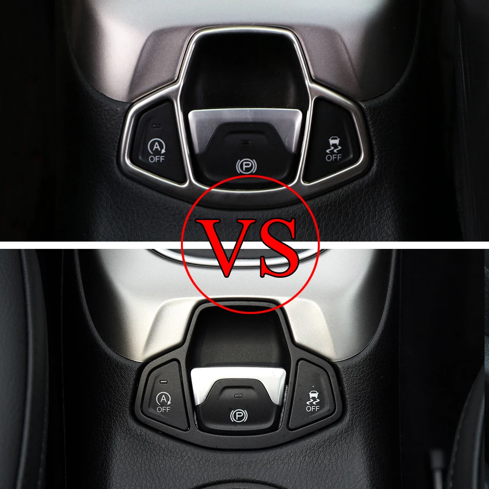 Автомобильная электронная ручная Тормозная панель из нержавеющей стали Color My Life