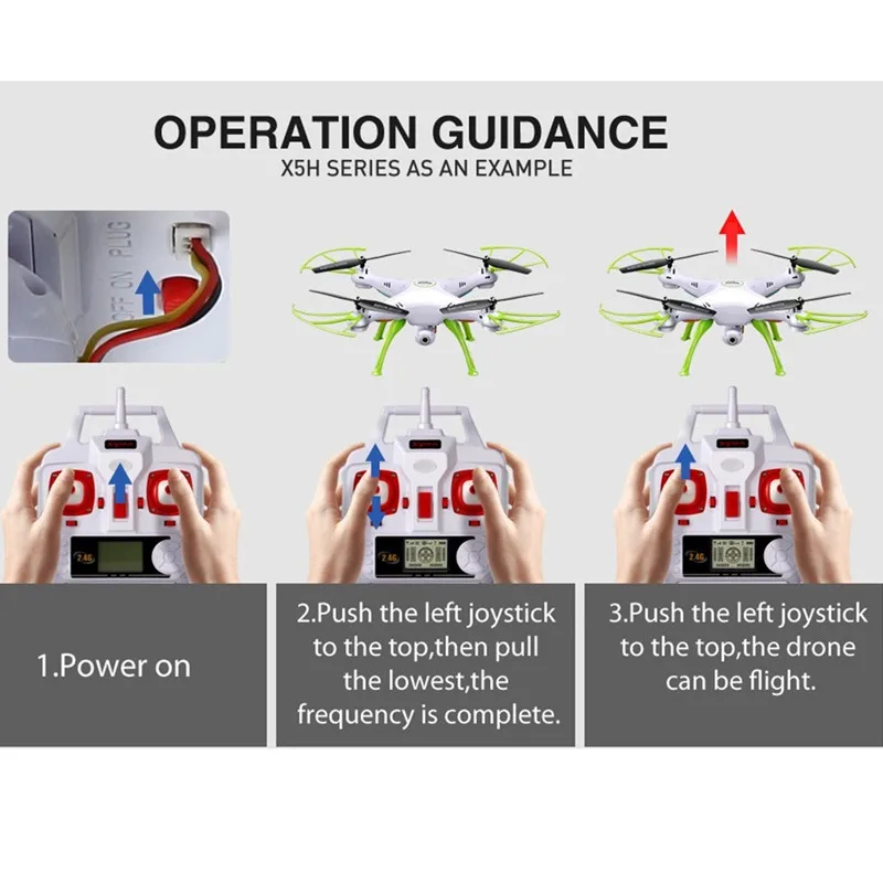 Радиоприемник Syma X5HC 2 4G с дистанционным управлением для X5HC-1 X5HW RC Drone Quadcopter |